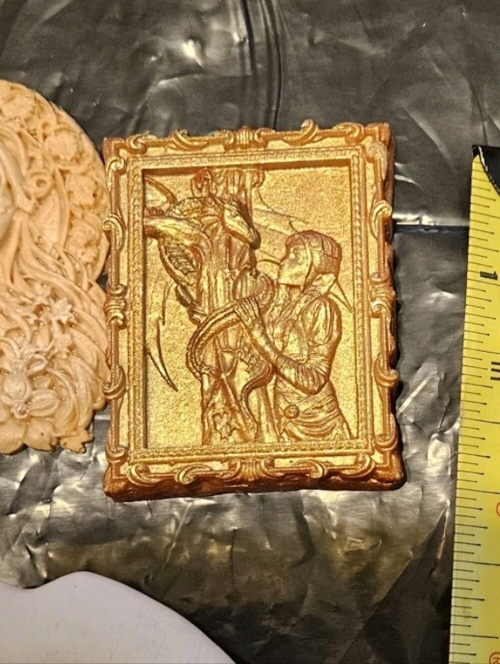 Woman classical relief mold